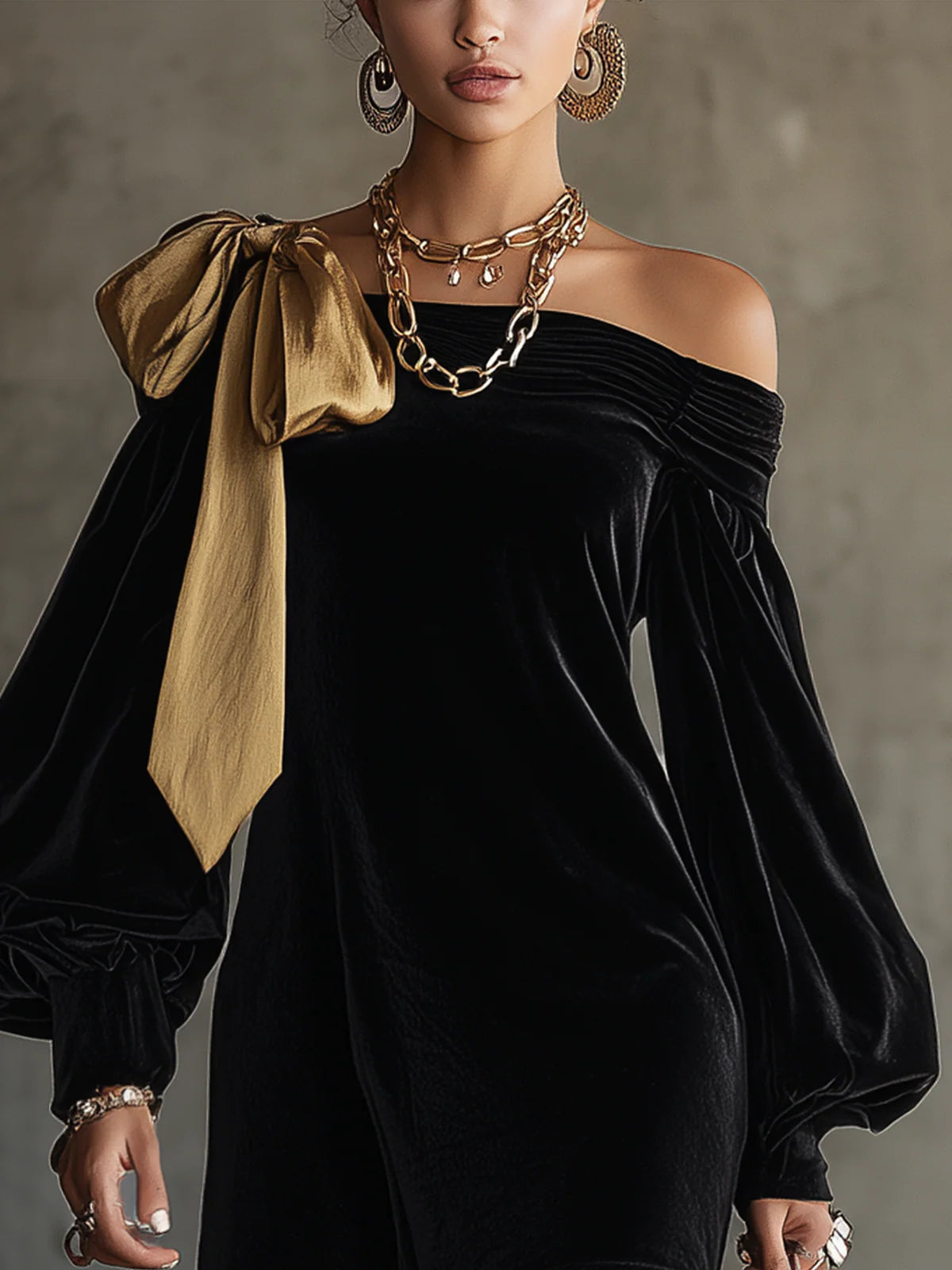 Satin Mini Dress