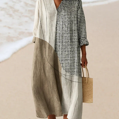 Elara | Printed Maxi Dress
