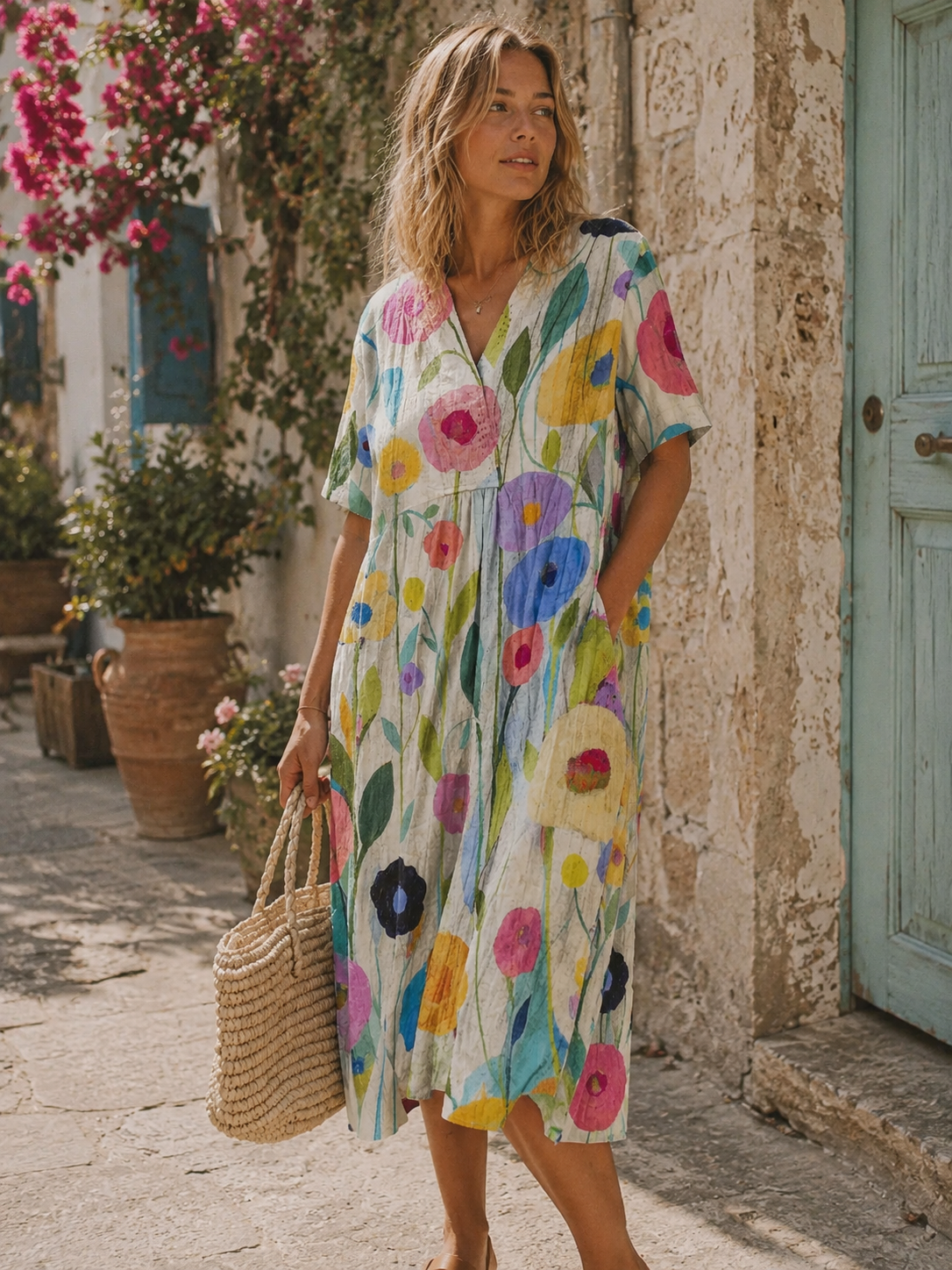 Harpal | Floral Printed Dress