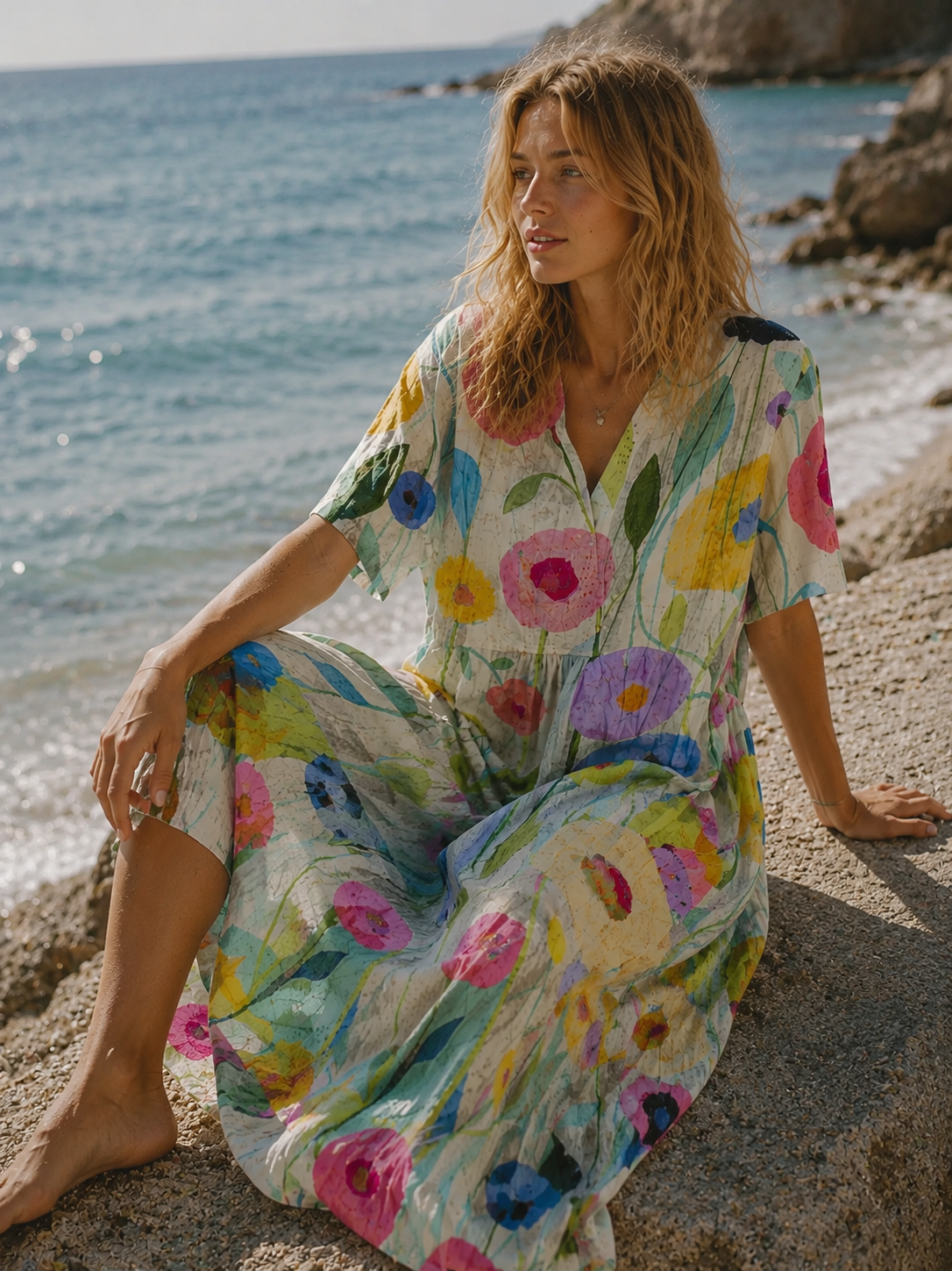 Harpal | Floral Printed Dress