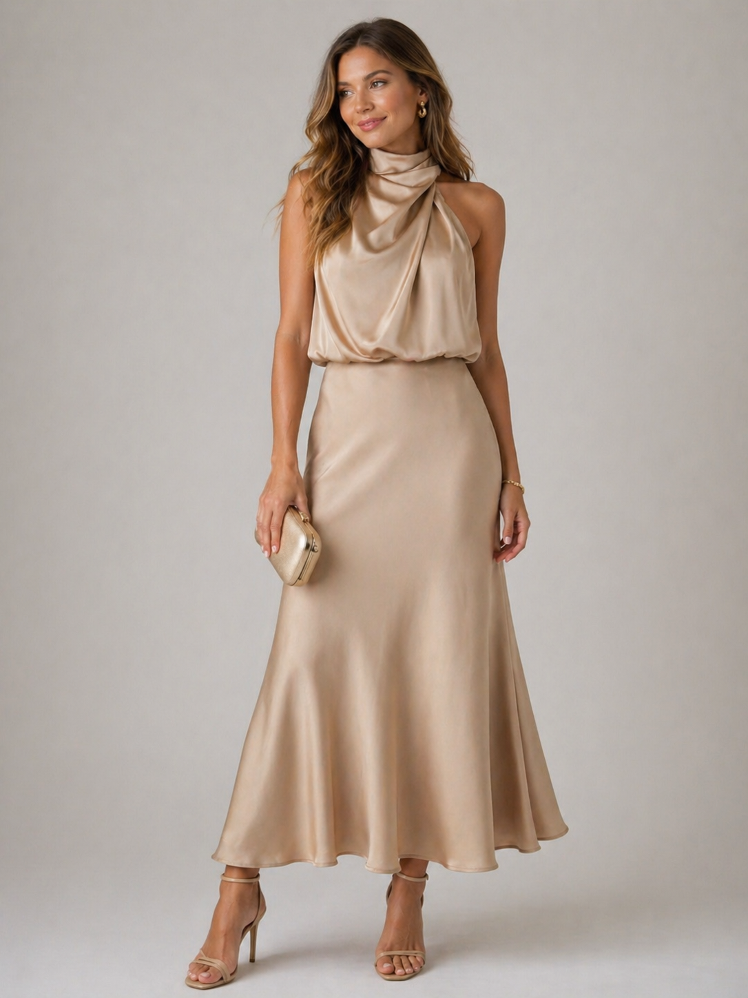 Stella | Draped Dress