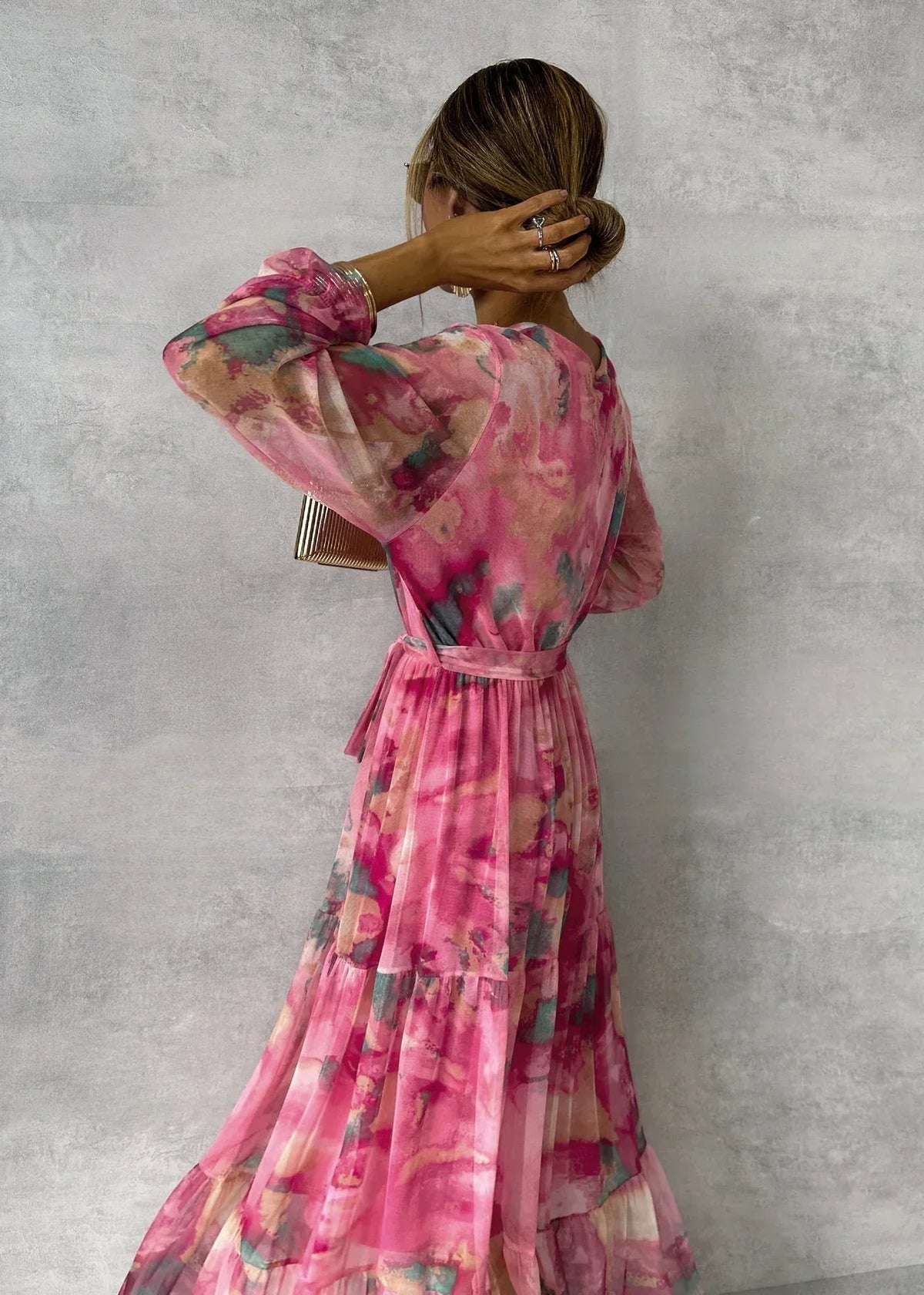 Meli | Floral Printed Wrap Dress
