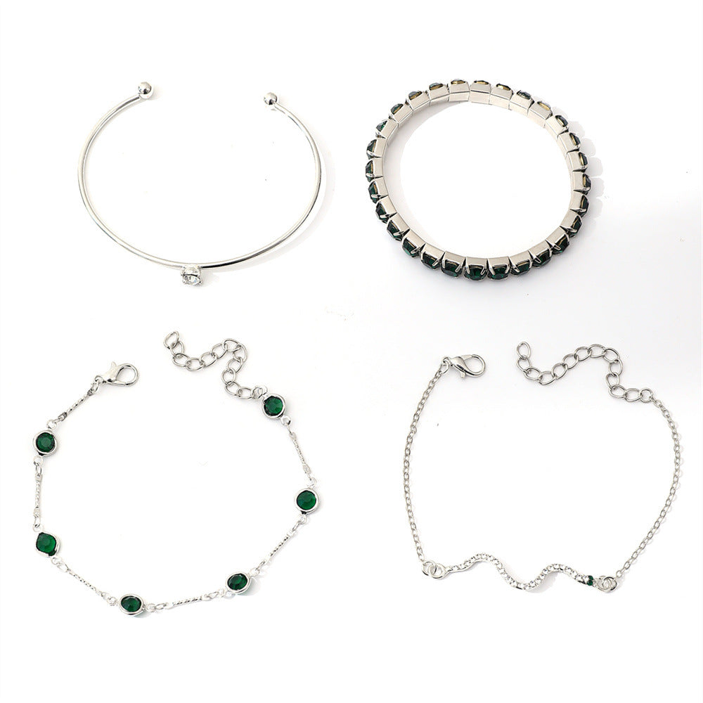 Soreena Feldwyn Bracelet Set | White Gold