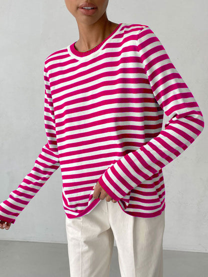 Basic Striped Sweater