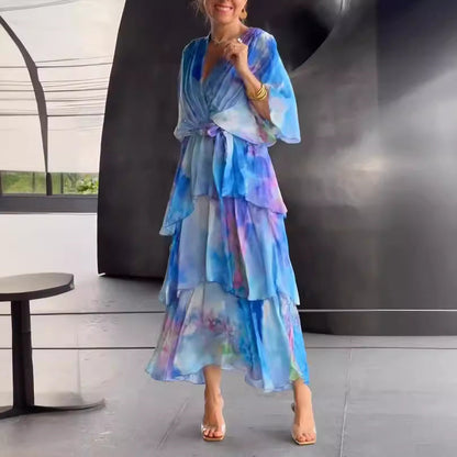 Stella | Floral Midi Dress