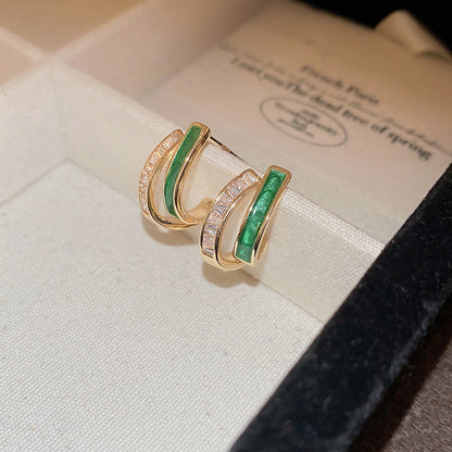 Cloé Feuillage Earrings | Gold