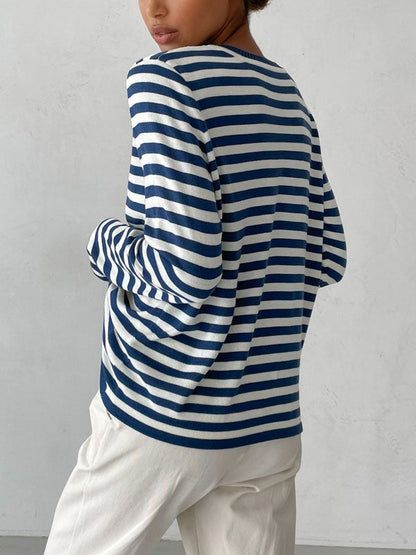 Basic Striped Sweater