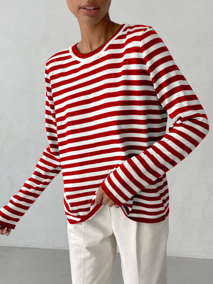 Basic Striped Sweater