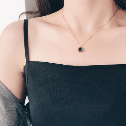Dial Necklace | Gold