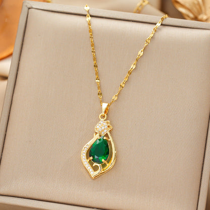 Lia Moretti Necklace | Gold