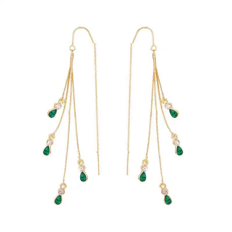 Celistta Moreau Tassel Earrings | Gold
