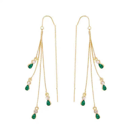 Celistta Moreau Tassel Earrings | Gold