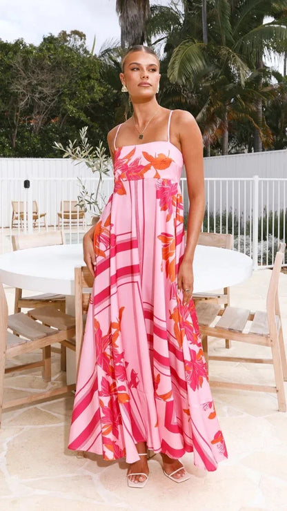 Printed Maxi Dress