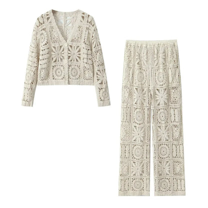 Knitted Two-Piece Set