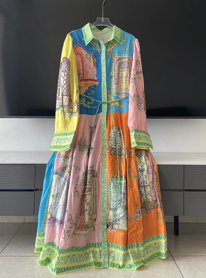 Midi Long Sleeve Dress
