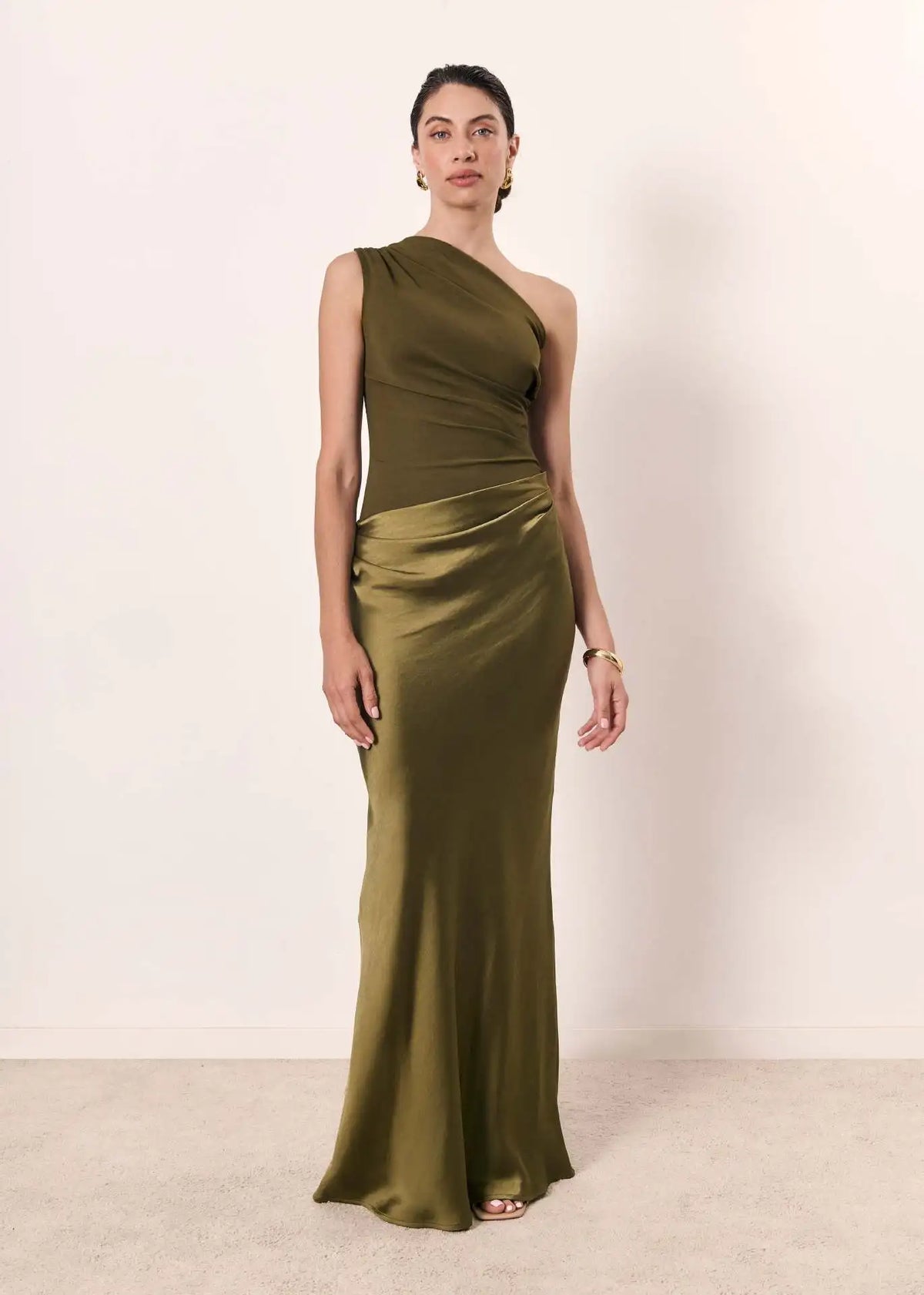 Sophia | Satin Maxi Dress