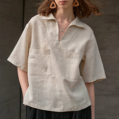 Myla | Linen Blouse