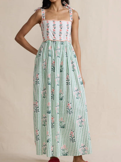 Floral Boho Maxi Dress