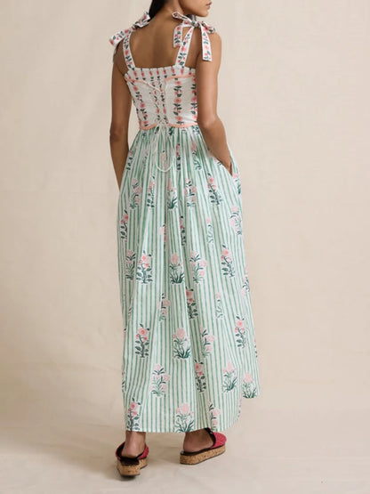 Floral Boho Maxi Dress