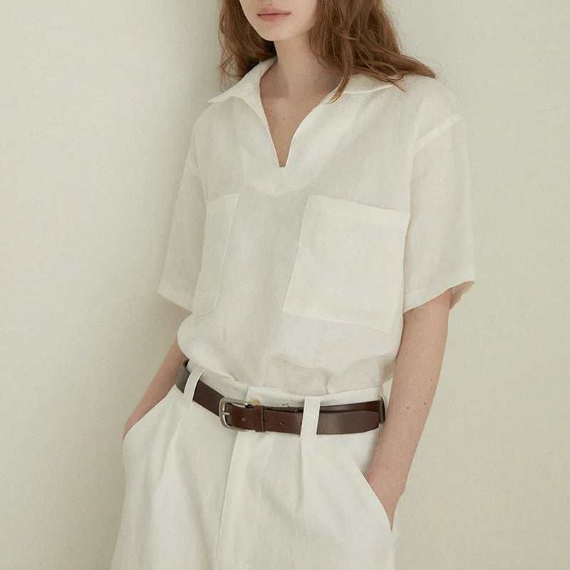 Myla | Linen Blouse