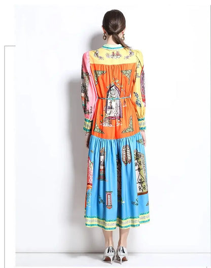 Midi Long Sleeve Dress