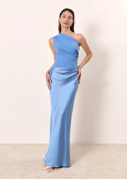 Sophia | Satin Maxi Dress