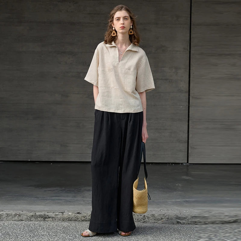 Myla | Linen Blouse