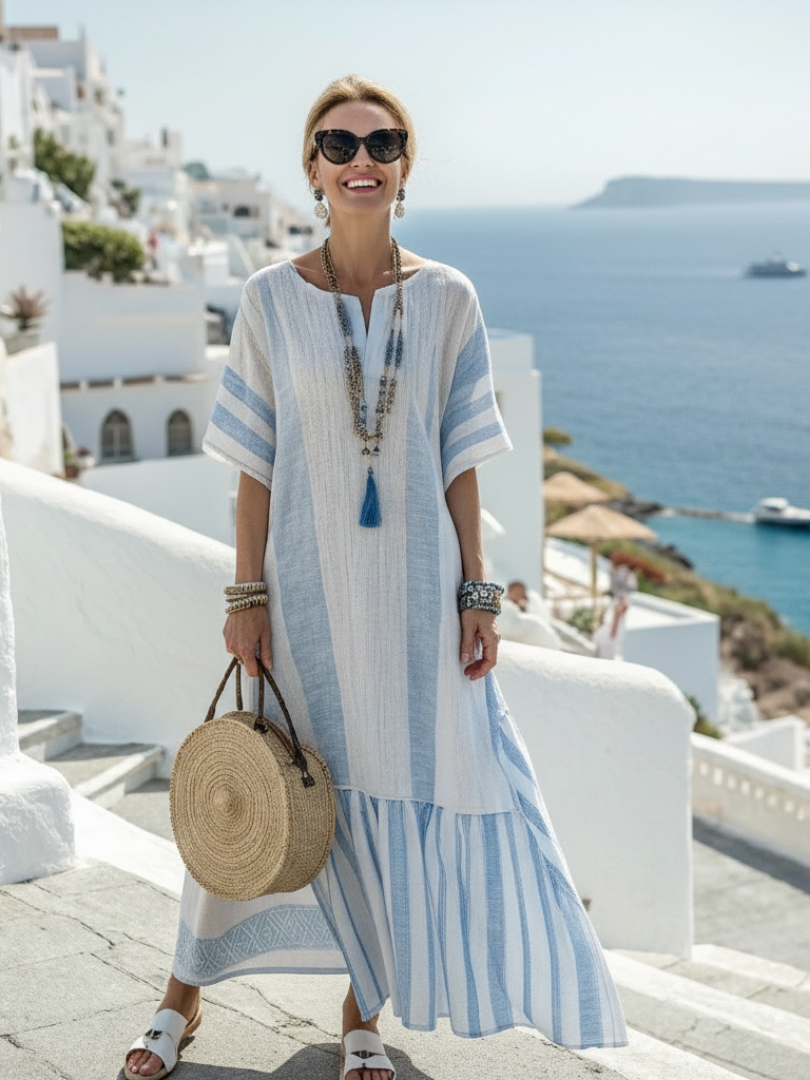 Ione | Stripe Maxi