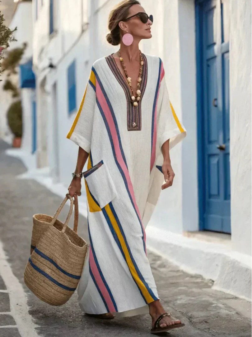 Noemi | V-Neck Maxi Dress