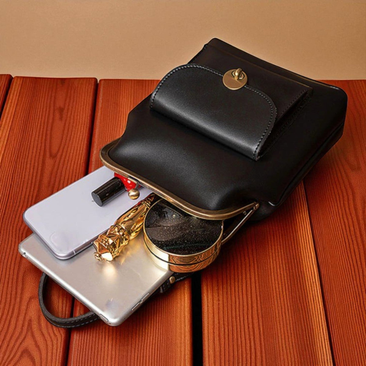 Retro Elegance: Vintage Max Bag | Essential Graceful Accessories
