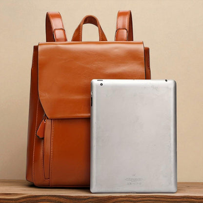 Klara Vintage-Inspired Backpack with Sturdy Design