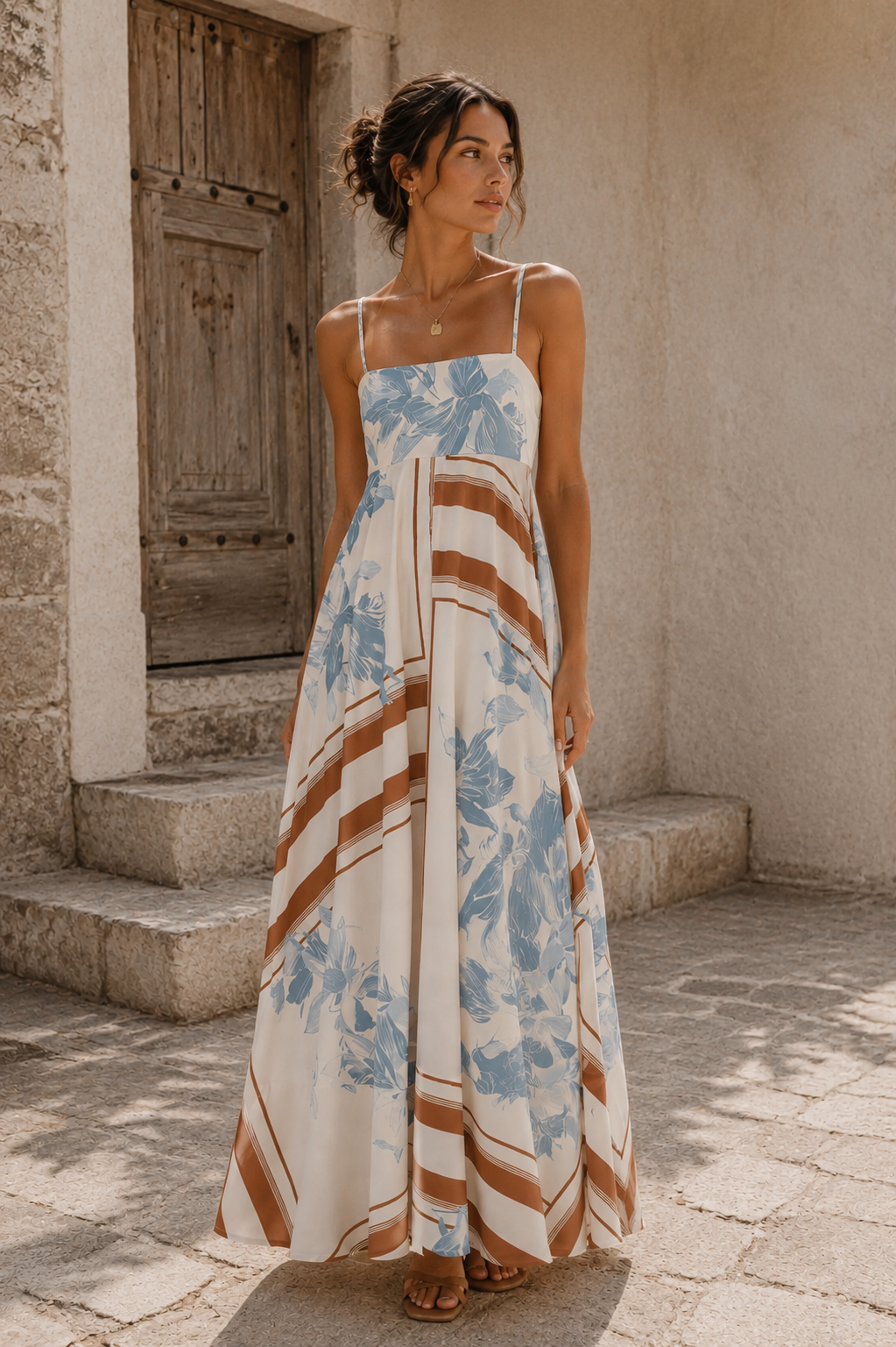 Printed Maxi Dress
