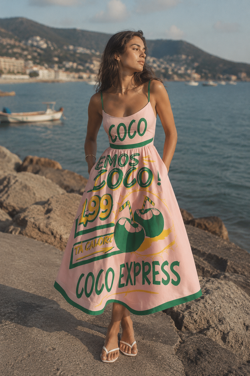 Printed Maxi Dress
