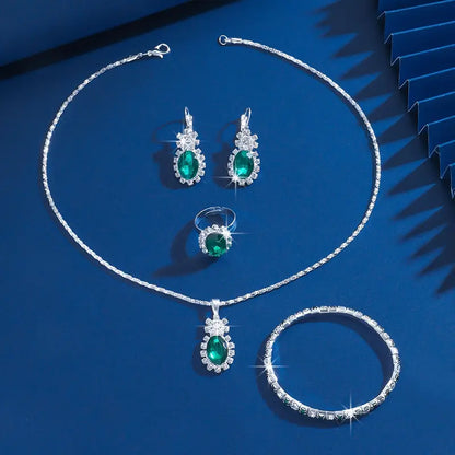Selora Gravyn Jewelry Set | White Gold