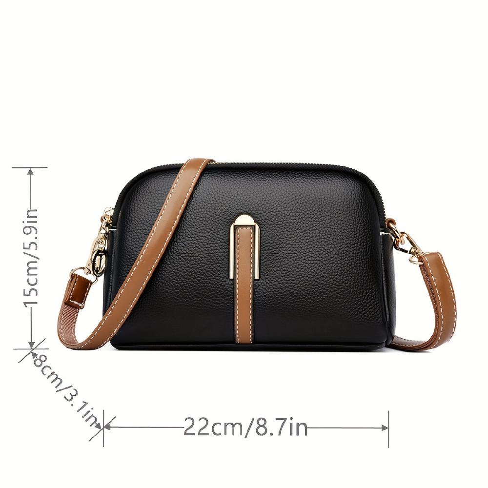 Colorful Mila Lychee Shoulder Bag