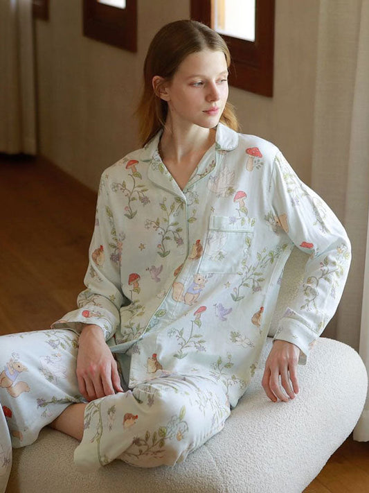 Woodland Story Pajama Set