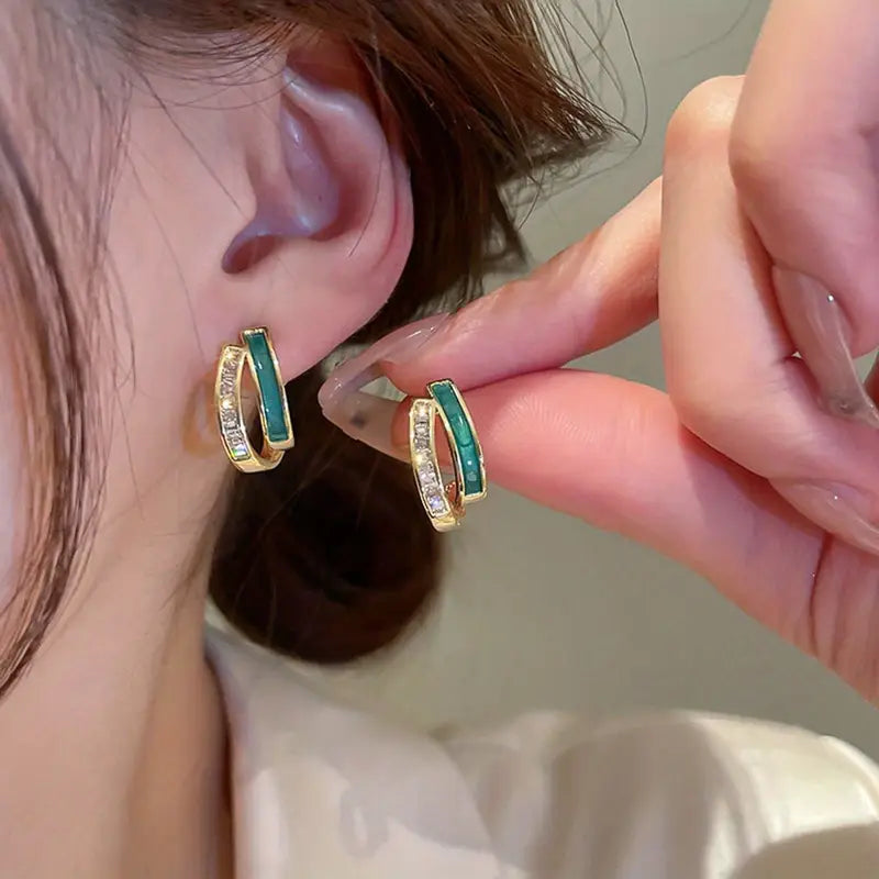 Cloé Feuillage Earrings | Gold