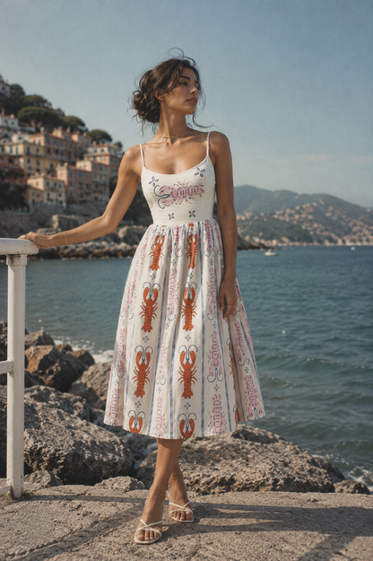Printed Maxi Dress