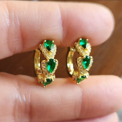 Sylvy Jadelisse Earrings | Gold