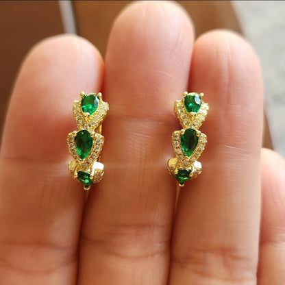 Sylvy Jadelisse Earrings | Gold