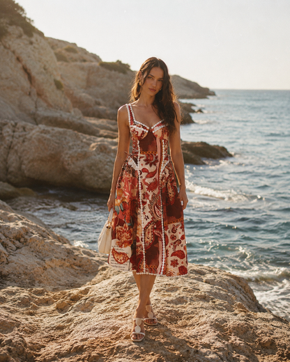 Floral Midi Dress
