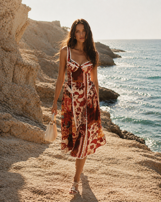 Floral Midi Dress