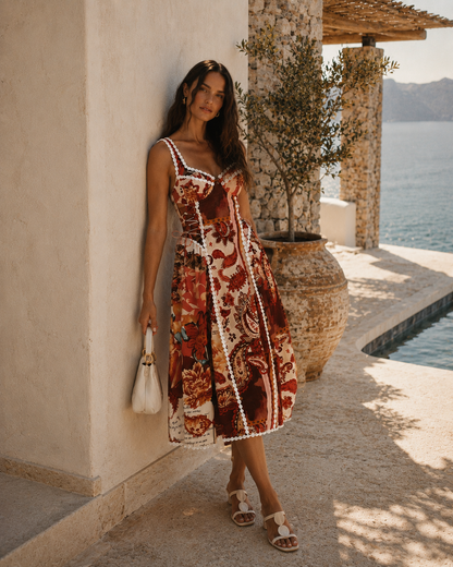 Floral Midi Dress
