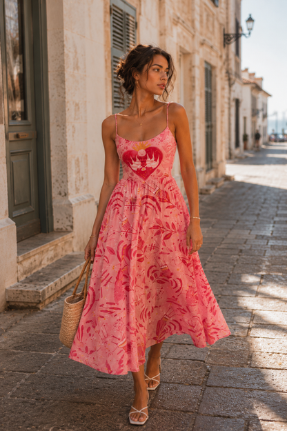 Printed Maxi Dress