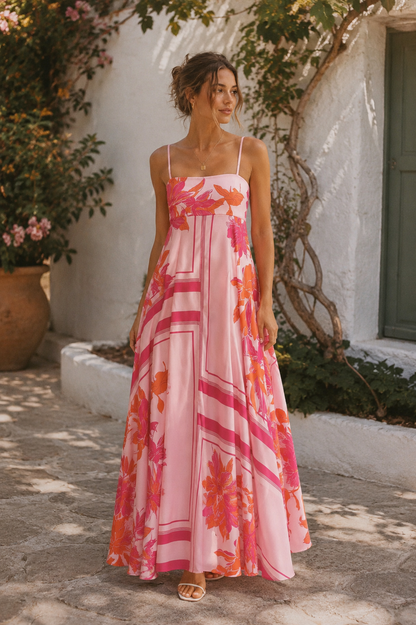 Printed Maxi Dress