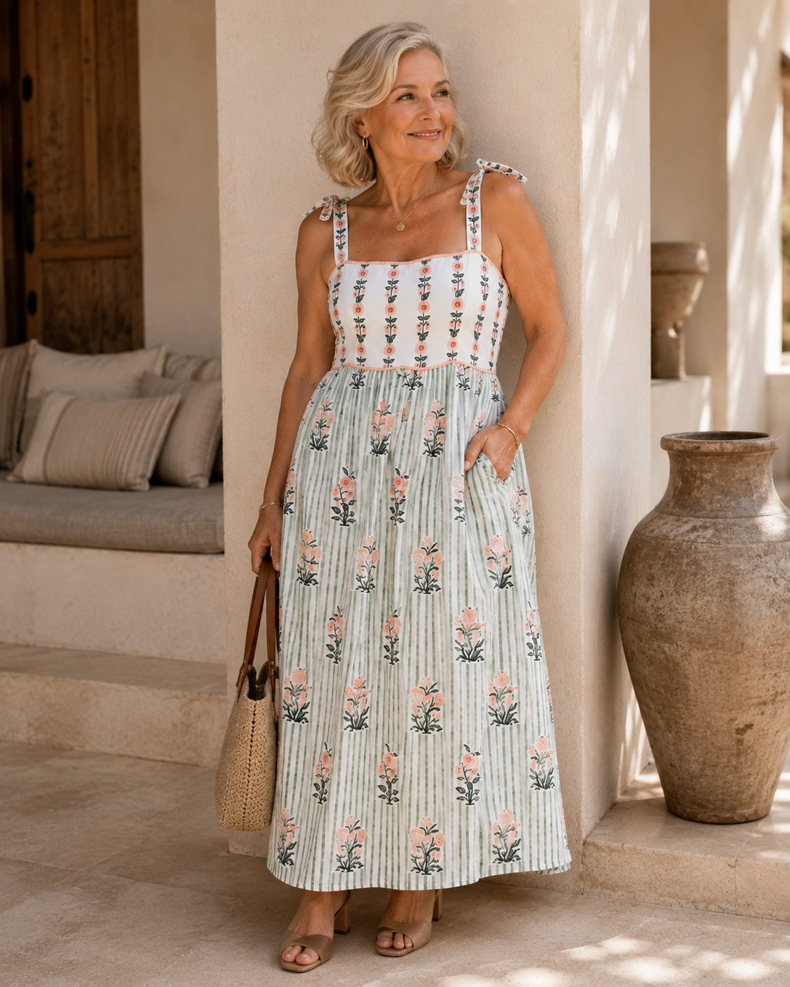 Floral Boho Maxi Dress
