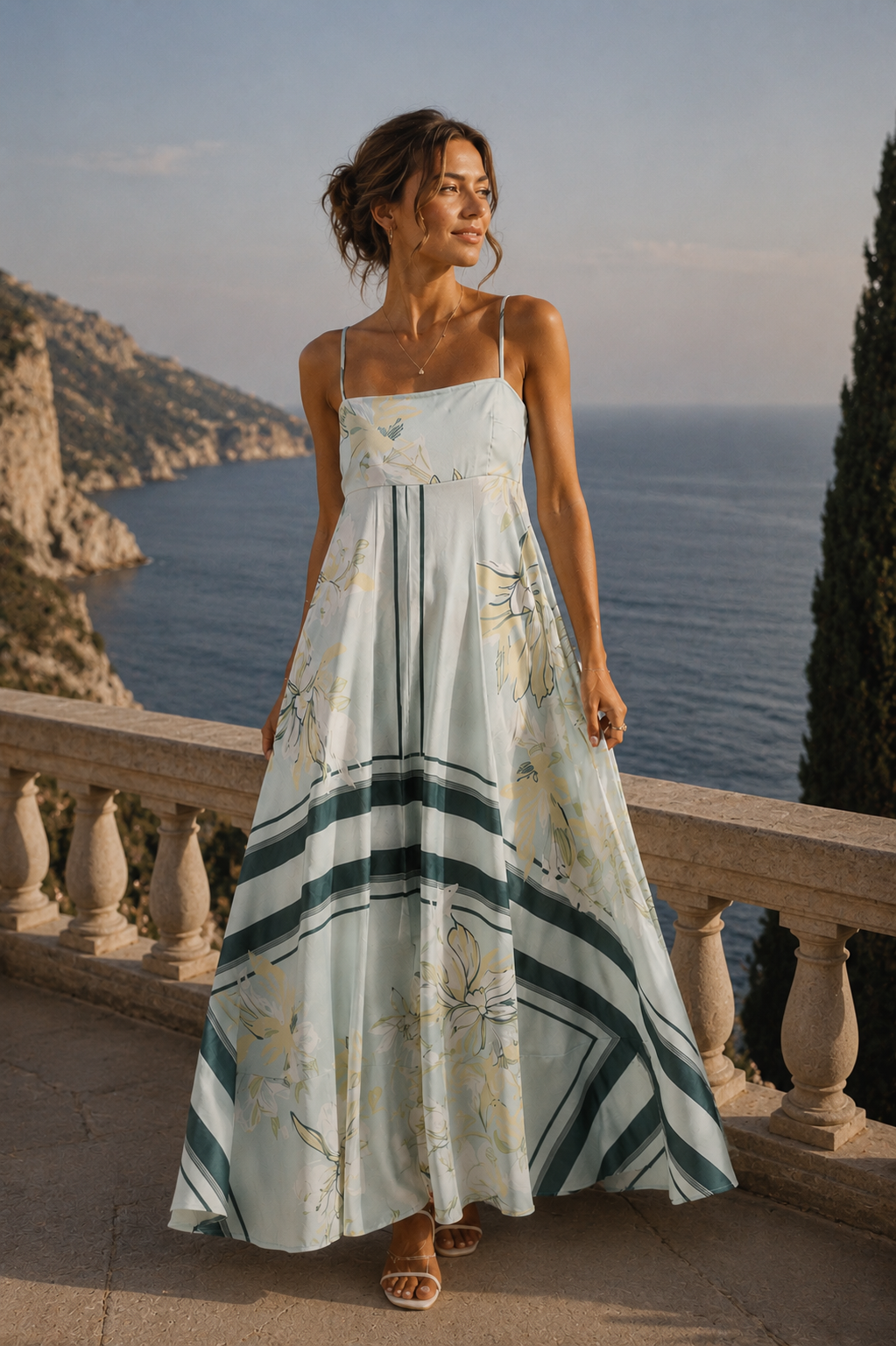 Printed Maxi Dress