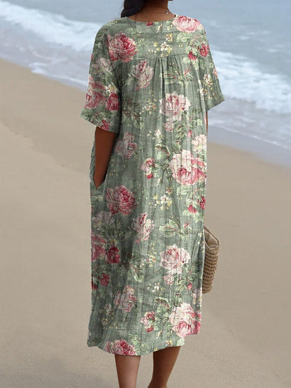 Lina | Floral Dress
