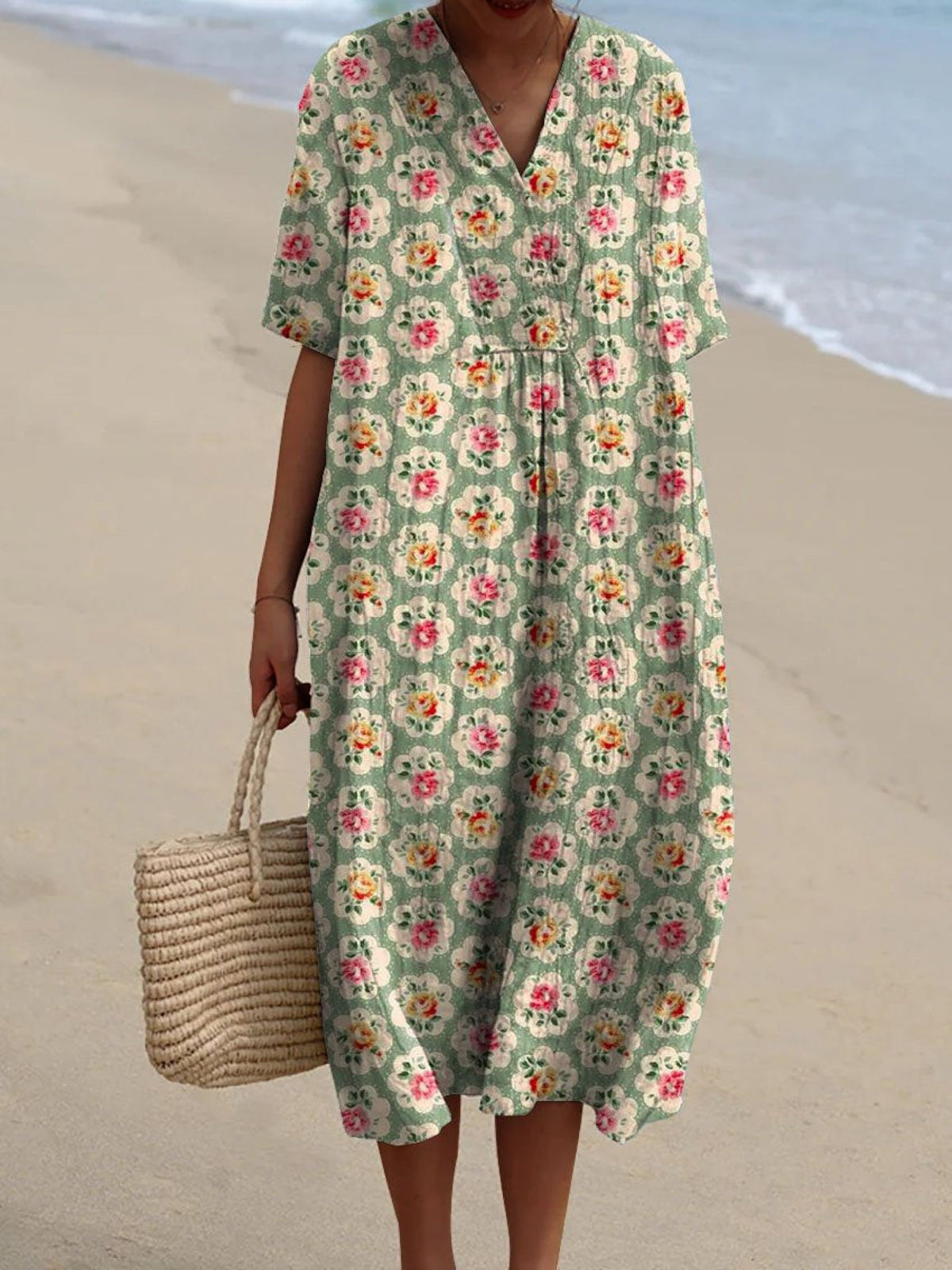 Femke | Floral Printed Dress