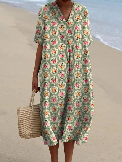Femke | Floral Printed Dress
